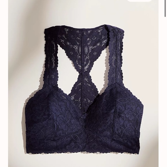 Free People Galloon Lace Racerback Bralette - Picture 2 of 5
